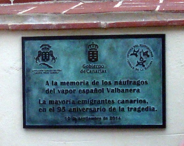 Tarja de homenaje