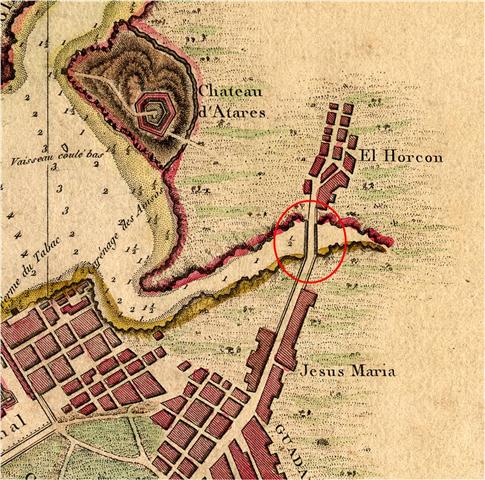 01Plano del puerto y de la villa de La Habana 1798, detalle (Small)