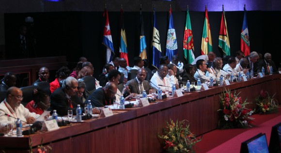 Participantes en la Cumbre Caricom-Cuba. Foto: Ismael Francisco/ Cubadebate