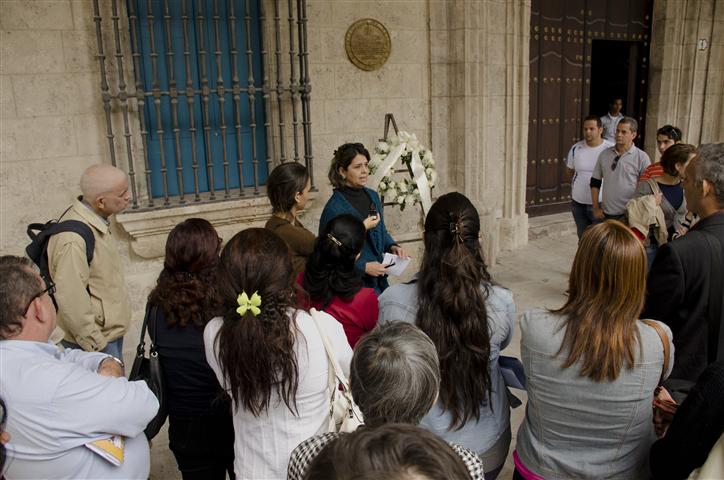 Trabajadores de la Oficina del Historiador rindieron homenaje al valeroso cubano