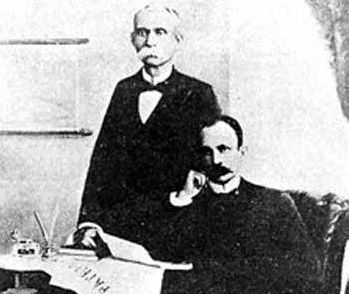 Máximo Gómez y José Martí