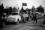 Imagen inédita del paso de la Caravana de la Libertad por Ciego de Ávila en las primeras horas de la mañana del 5 de enero de 1959.