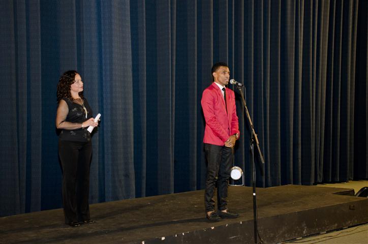Momentos de la inauguración de la Semana de Cine Dominicano en el cine La Rampa