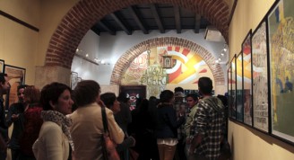 Inauguración de la muestra de carteles y tatuajes “El Dulce Dolor”, en la galería La Marca. Foto: Ladyrene Pérez/ Cubadebate.