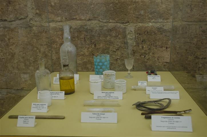 Piezas de la muestra permanente del Museo