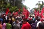 Protestas en parque frente a Embajada de Cuba en Panamá donde se encuentra busto de José Martí
Foto: David Vázquez