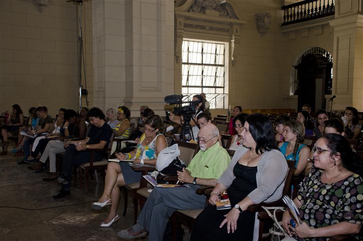 Conferencia de Prensa del Lyceum Mozartiano de La Habana / Foto Alexis Rodríguez - HR