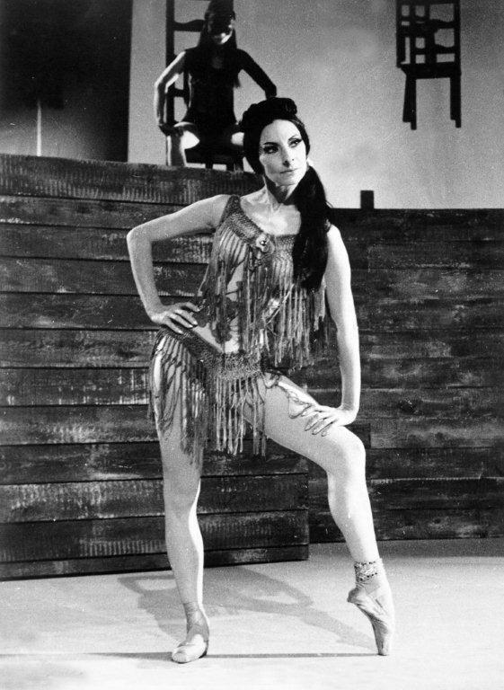 Alicia Alonso  en Carmen (Foto Cortesía del BNC