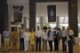 La delegación en el Museo Nacional de Bellas Artes