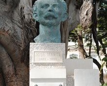 Monumento a Martí en Cádiz (España)