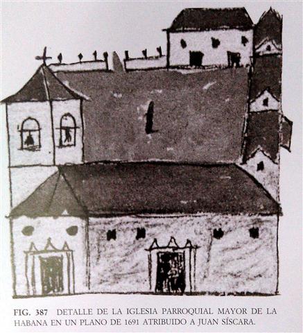 Dibujo de la Parroquial Mayor