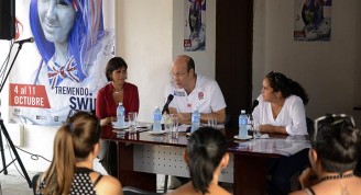 Momentos de la conferencia de prensa (Foto: Néstor Martí)