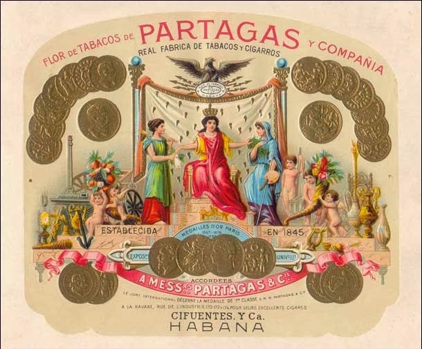 Habilitación más usada por Partagás 02