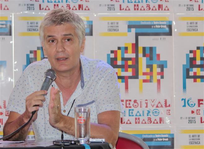 Carlos Celdrán, Director Artístico de la décimosexta edición del Festival de Teatro