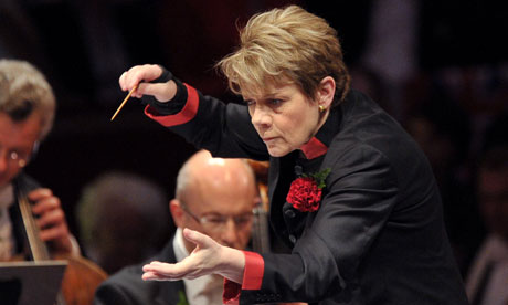 Marin Alsop, quien dirigirá la Orquesta Sinfónica de Cuba en el concierto de esta noche