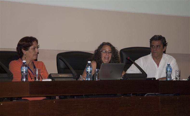 Otro momento del panel