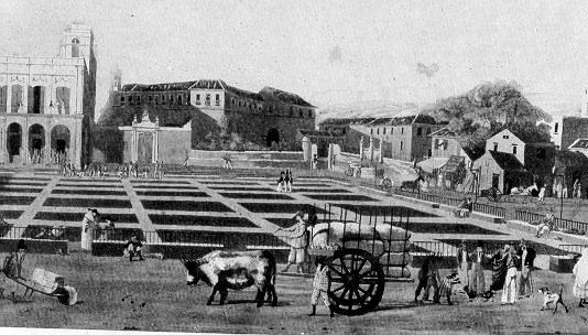 1-Plaza de Armas, finales del S. XVIII