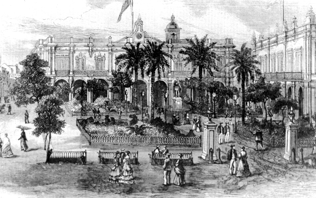 2-Plaza de Armas, mediados XIX