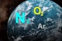 Entre las componentes del aire atmosférico se destacan el Nitrógeno (N2 - 78 %), el Oxígeno (O2 - 21%) y el Argón (Ar - 0,934 %)