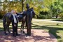 Eusebio Leal recorre lugares históricos de Estados Unidos, en el Lincoln´s Cottage