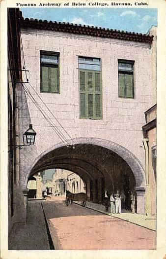 Arco de Belén, postal antigua