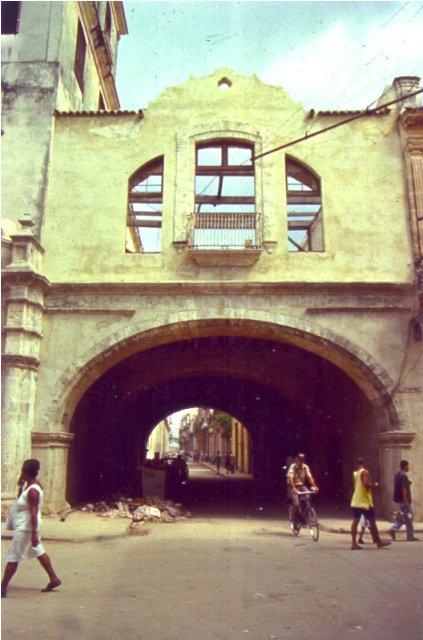 Arco de Belén, antes de la restauración