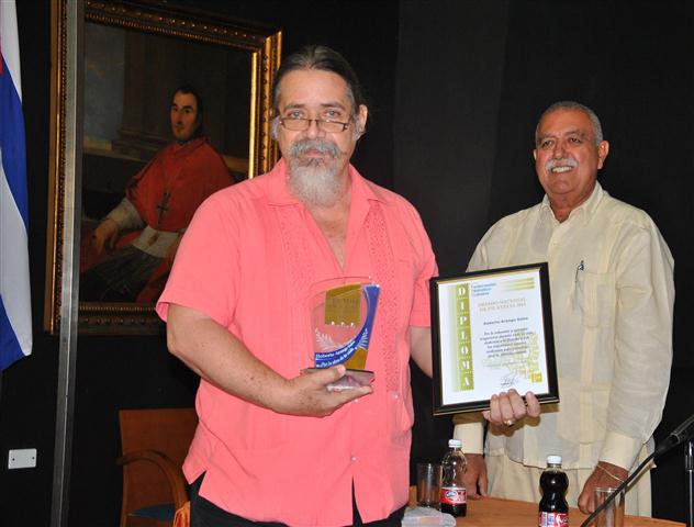 Roberto Arango, Premio Nacional de Filatelia