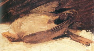 "El gorrión muerto", Franz Marc