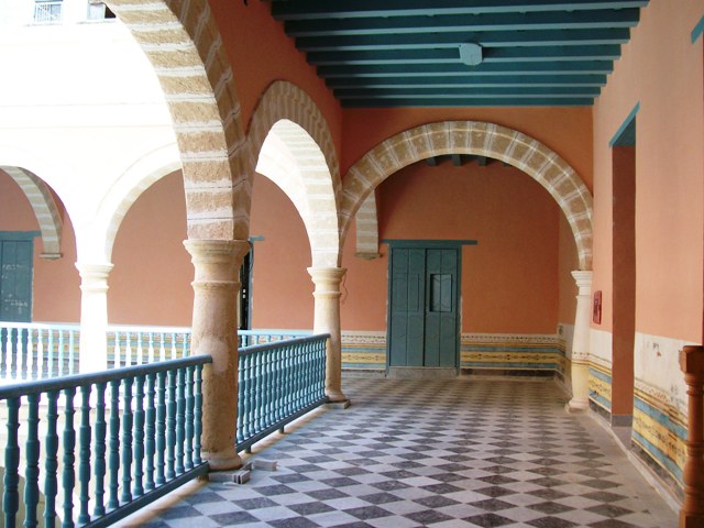 Galería en la planta alta
