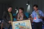 El ministro de Cultura Julián González hace entrega del reconocimiento Por la Obra de la Vida a la