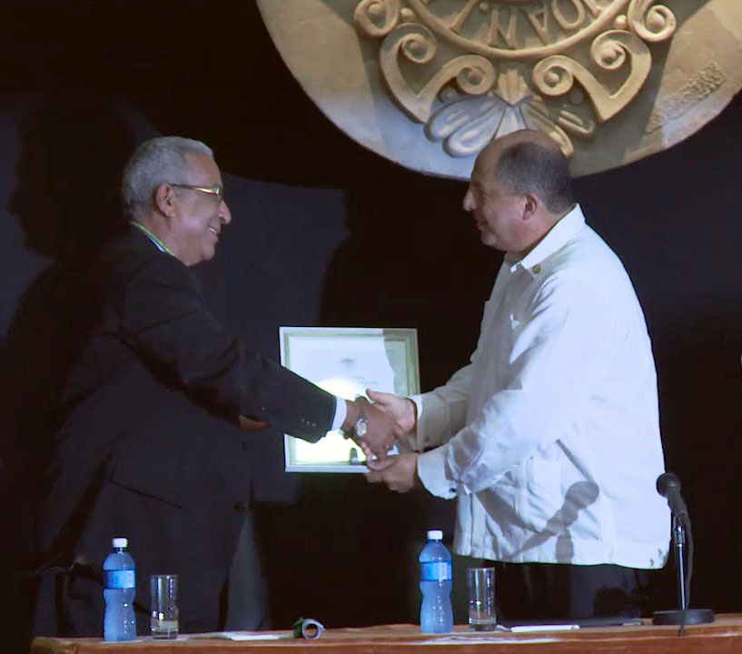 entrega de reconocimiento