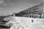 Malecón en construcción, años '50