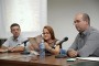 Félix Julio Alfonso, coordinador asistente del Colegio Universitario de San Gerónimo, Teresa Paz y Alan López, directores de Ars Longa