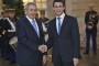 Con el Primer Ministro francés, Manuel Valls (Foto: Michel Euler/ AP)