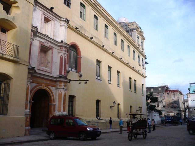 Convento de Belén, portico de entrada, hoy