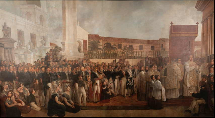 Jean-Baptise Vermay, The Inauguration of El Templete, 1828 (Small)