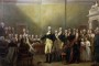 Luego del Tratado de París, Washington se terira como Comandante en Jefe del Ejército Continental, permitiendo que se instaure una verdadera república