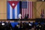El Presidente Barack Obama interviene en el Foro de Negocios Cuba-EEUU. Foto: Desmond Boyland/ Ap