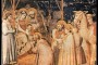 La Adoración de los Reyes Magos, cuadro del Giotto, obsérvese al Halley en la parte superior de la imagen