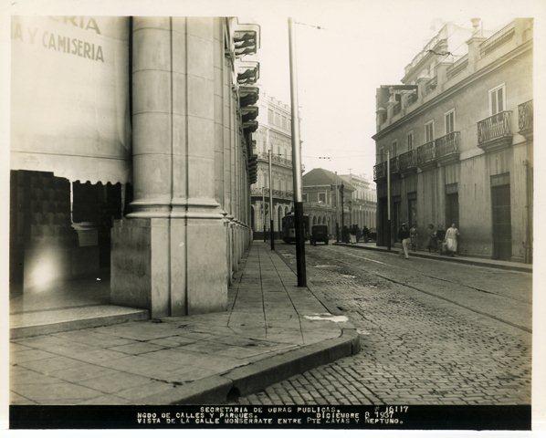 Calle Monserrate, 1937