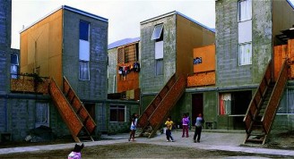 Quinta Monroy (Chile) es un complejo de viviendas asequibles para ciudadanos de bajos ingresos