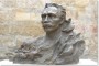 Busto de José Martí en Montpellier, bulevar Louis Blanc. obra del escultor cubano Alberto Lescay Merencio