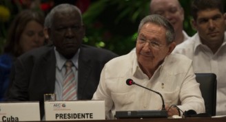 Raúl Castro interviene en la VII Cumbre del Caribe. Foto: Ismael Francisco/ Cubadebate
