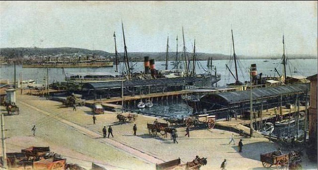 Muelle de Luz, 1905