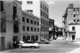La calle Empedrado y el edificio en 1955
