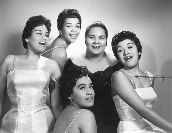 D’Aida, un cuarteto inscrito para siempre en la música cubana. En el centro, abajo, Omara. Foto: Juventud Rebelde