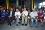 De izquierda a derecha: Roberto Fabelo, Eduardo Torres Cuevas, Eusebio Leal, Armando Hart Dávalos, Roberto Fernández Retamar y Alicia Alonso. Foto Yander Zamora/ Granma.