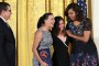 Ballet Lizt Alfonso recibe premio en la Casa Blanca de manos de Michelle Obama. A la izquierda, el Embajador cubano en Washington, José Ramón Cabañas. Foto: @JoseRCabanas/ Twitter