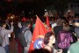 Chilenos frente a la Embajada de Cuba en Chile