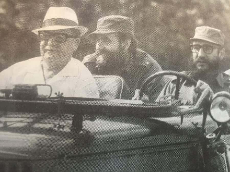 Histórica visita de Fidel a Chile junto a Salvador Allende